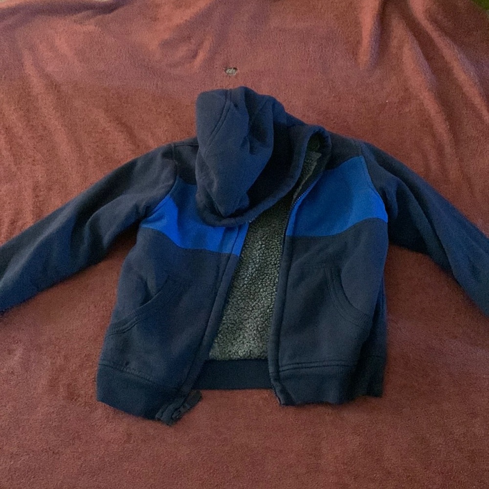 Dark blue, almost brand new